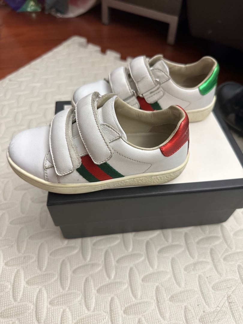 Authentic Gucci kids shoes size 24, 兒童＆孕婦用品, 嬰兒及小童流行