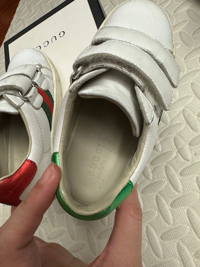 Authentic Gucci kids shoes size 24, 兒童＆孕婦用品, 嬰兒及小童流行