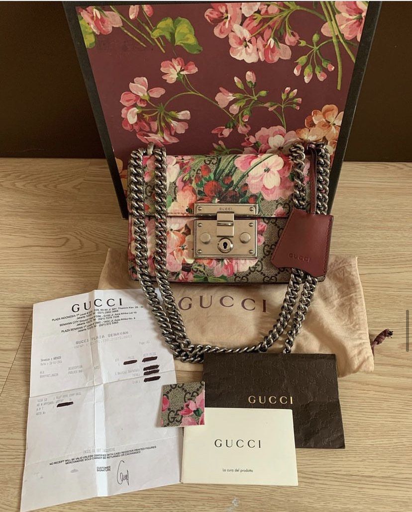 Gucci padlock sale blooms