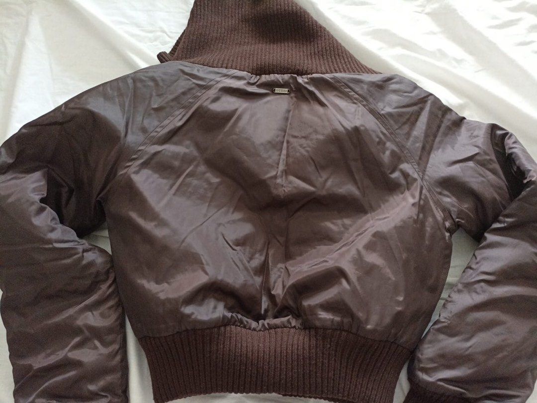 Guess Burgundy Winter Jacket Size XS Women s Fashion Coats