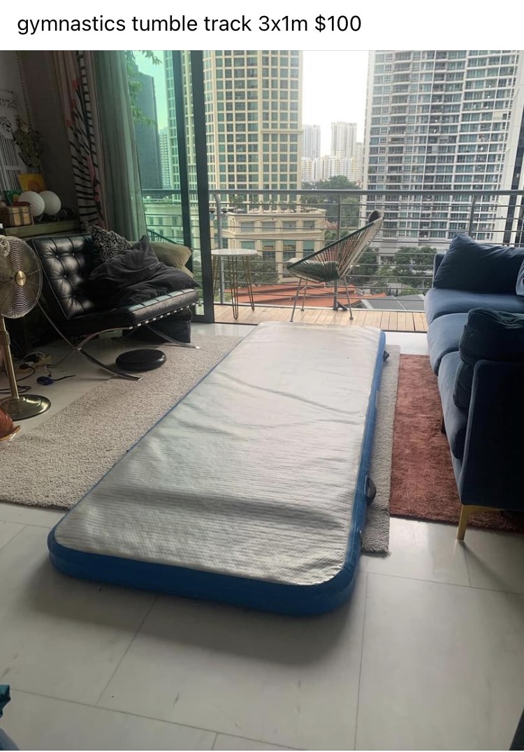 gymnastics tumble track, Sports Equipment, Other Sports Equipment and