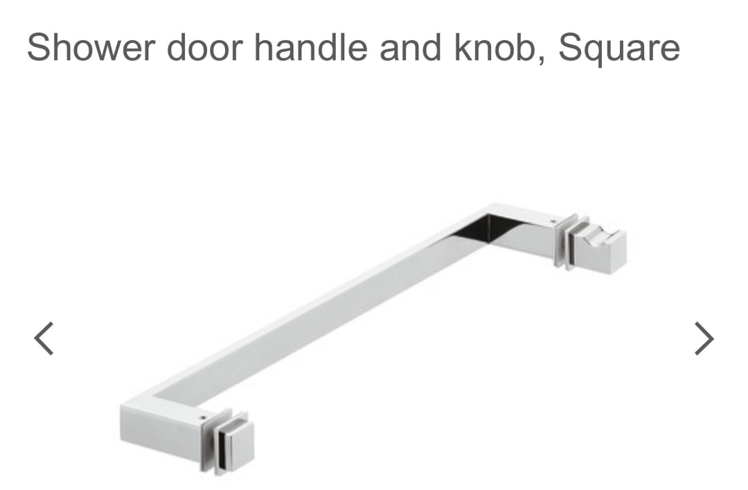 Hafele Shower Door Handle Bar, Furniture & Home Living, Bathroom