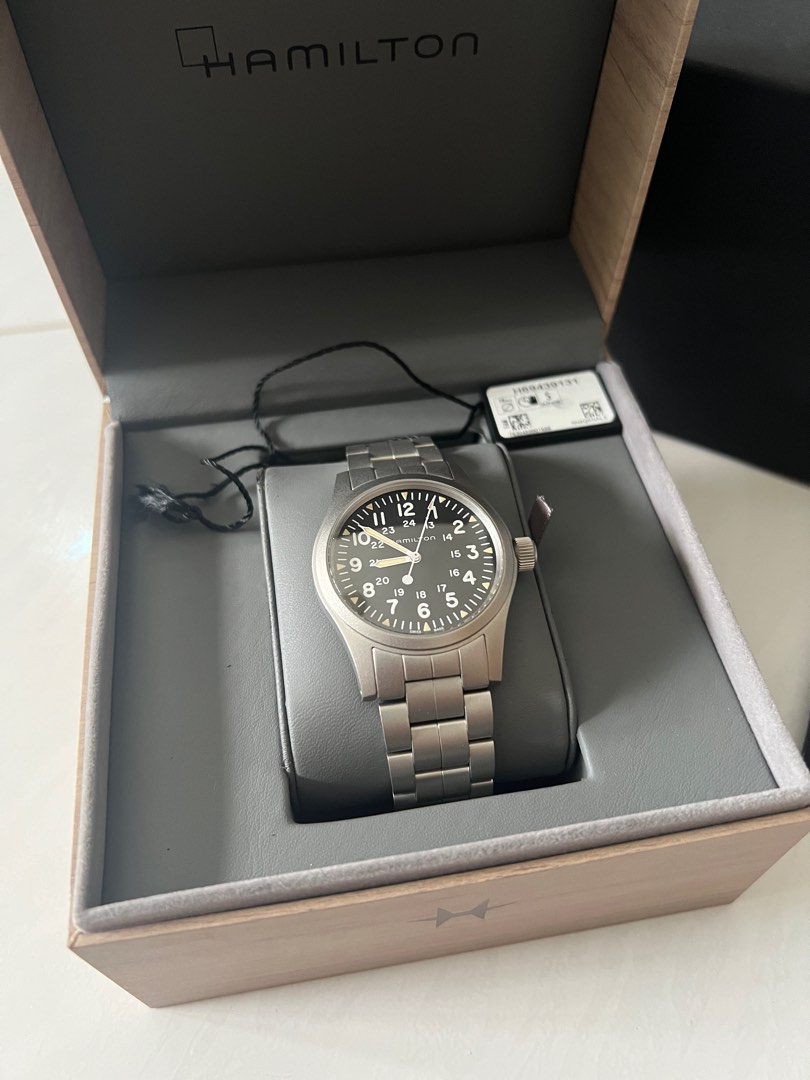 Bracelet for hamilton khaki field 2025 mechanical