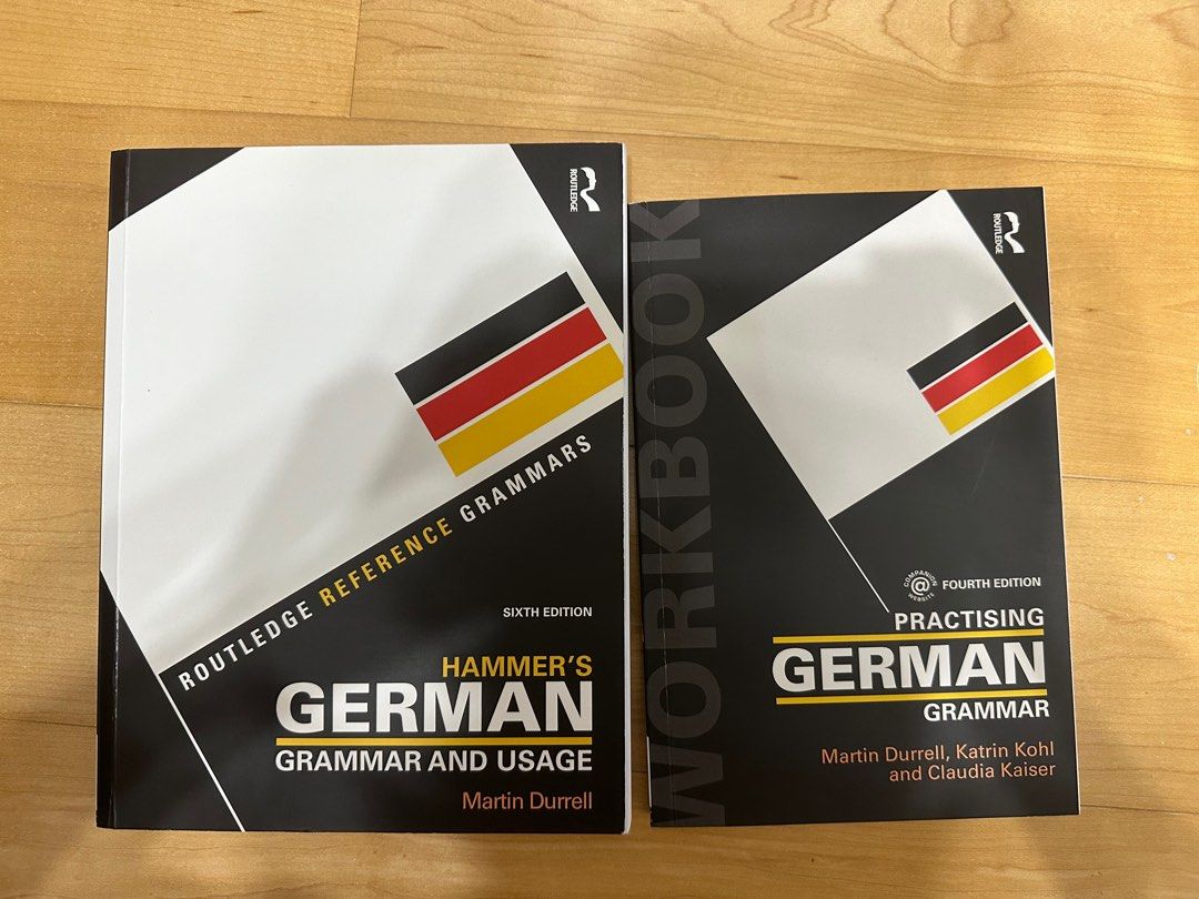 Hammer's German Grammar and Usage, 興趣及遊戲, 書本 & 文具, 教科書 Carousell