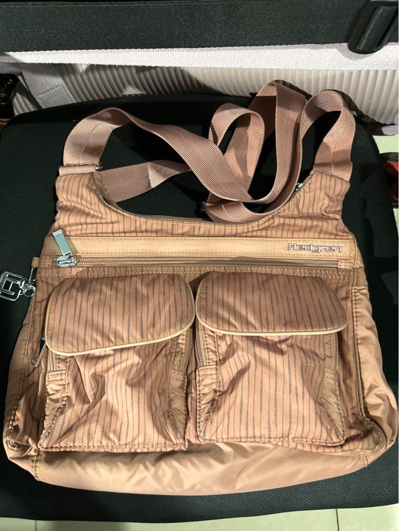 Hedgren Prairie Pink Women s Fashion Bags Wallets Shoulder Bags on Carousell
