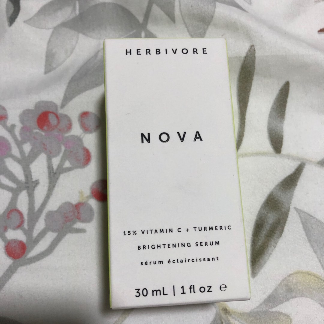 Herbivore Nova Vitamin C + Tumeric Serum, Beauty & Personal Care, Face, Face Care on Carousell