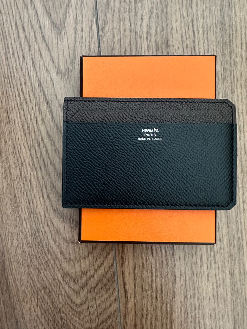 Hermes card holder, Men's Fashion, Watches & Accessories, Wallets ...