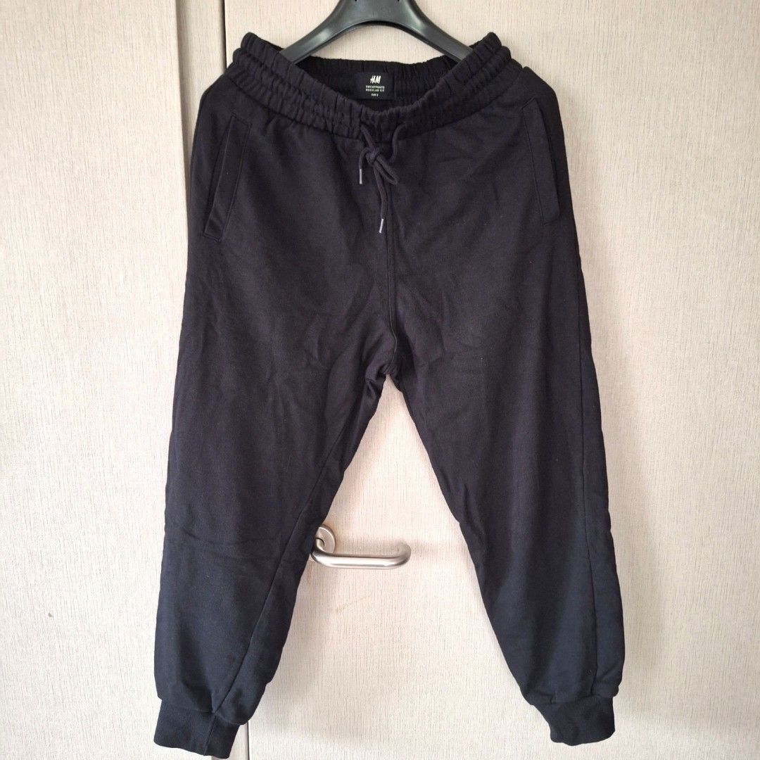 H&m black hot sale jogger pants