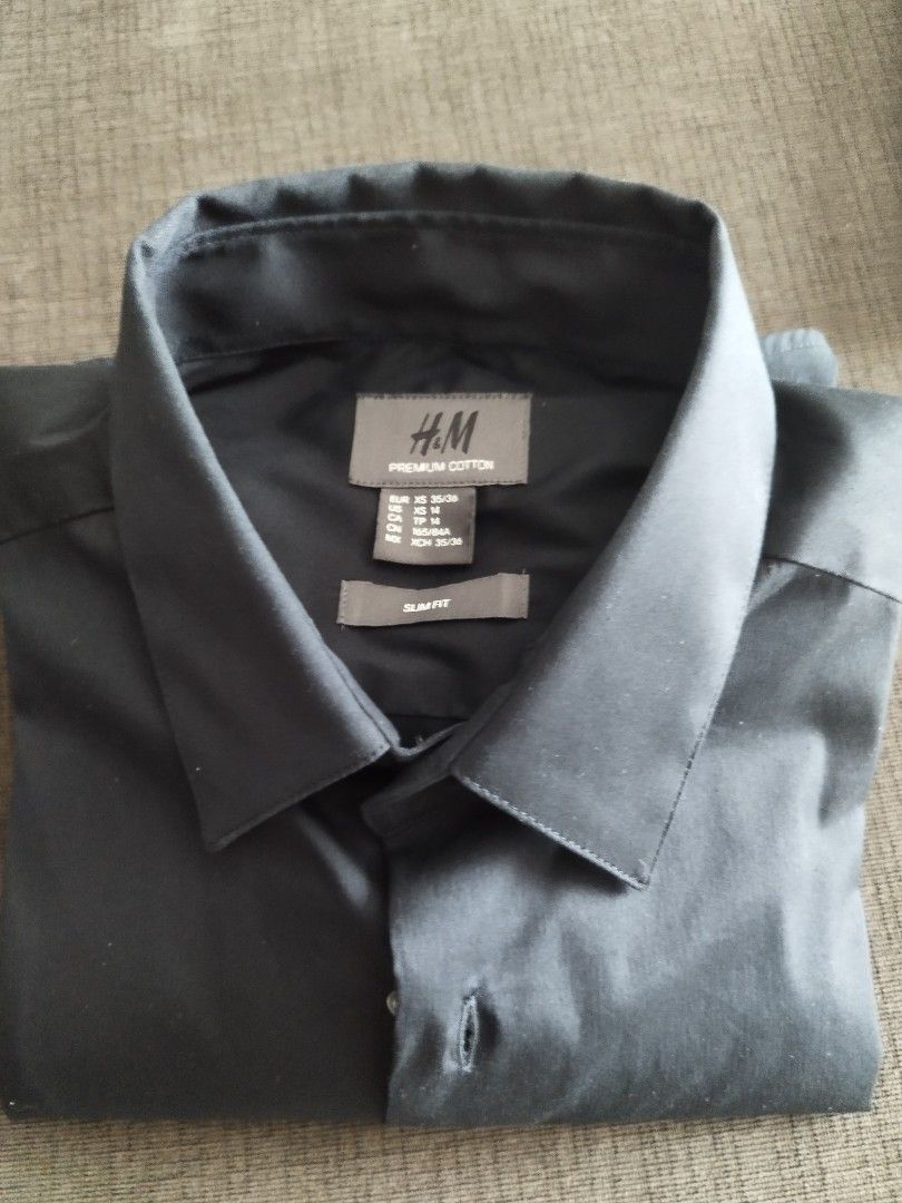 H&m premium cotton slim fit new arrivals