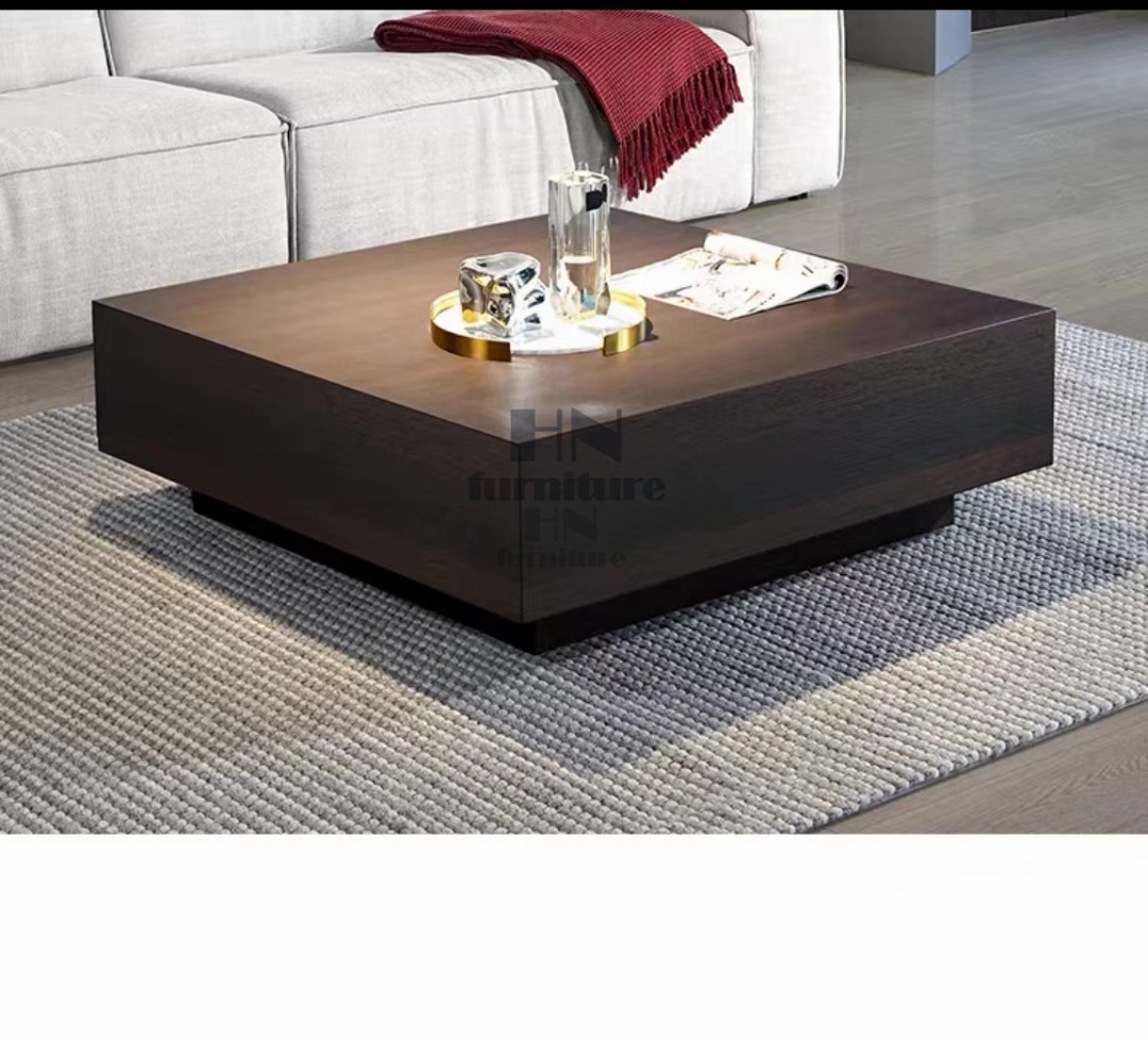 hn1500 Oak Wood Coffee Table, Furniture & Home Living, Furniture