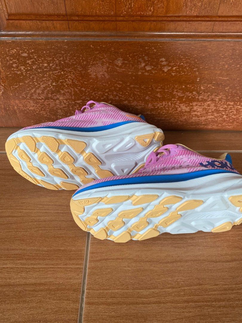 Hoka Clifton 9 Pink Women s Fashion Footwear Sneakers on Carousell