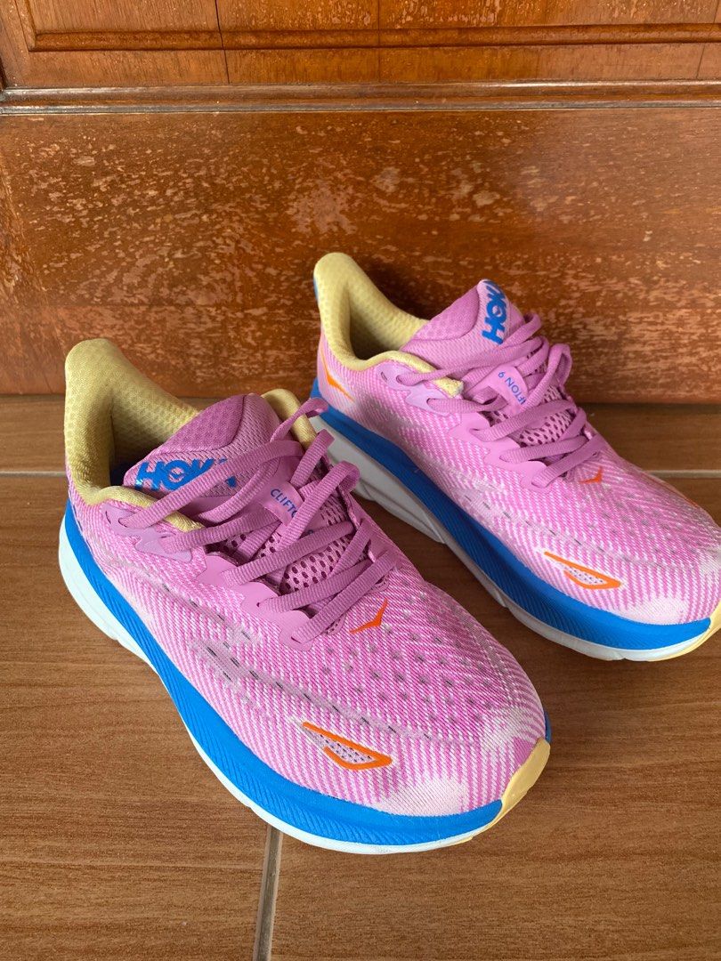 Hoka clifton pink hot sale