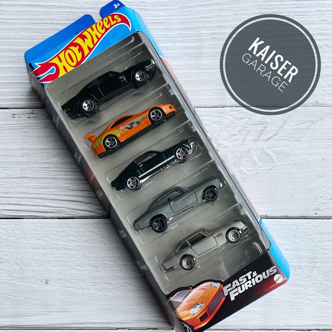 Hot wheels fast and furious 5 pack deals