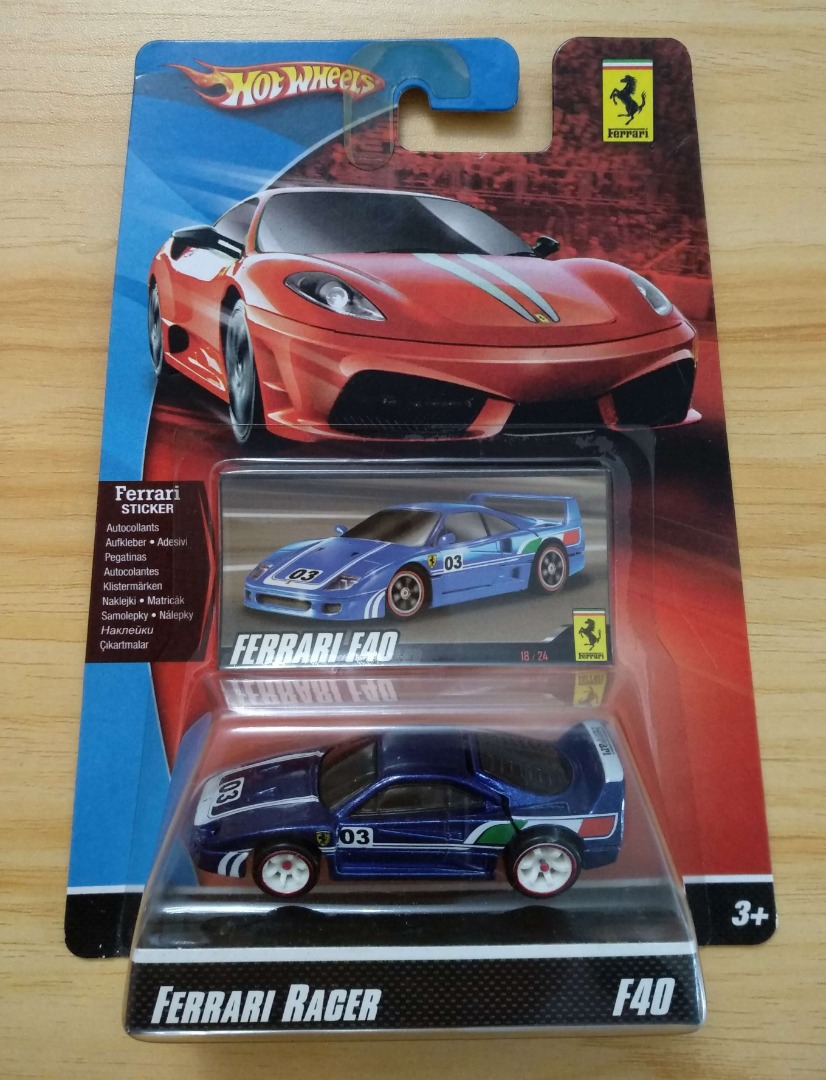 Hot wheels ferrari racer f40 2025