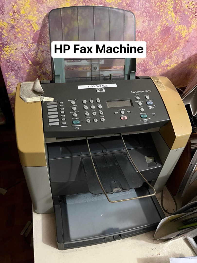 HP Fax Machine, Computers & Tech, Printers, Scanners & Copiers on Carousell