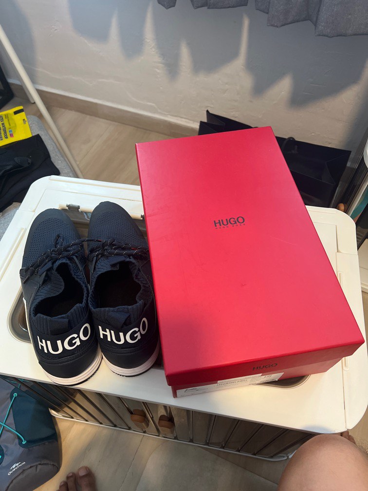 Hugo boss hybrid on sale runner trainers