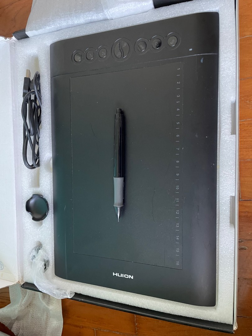 Huion H610 Pro Pen Graphic Drawing Tablet, Computers &amp; Tech, Parts ...