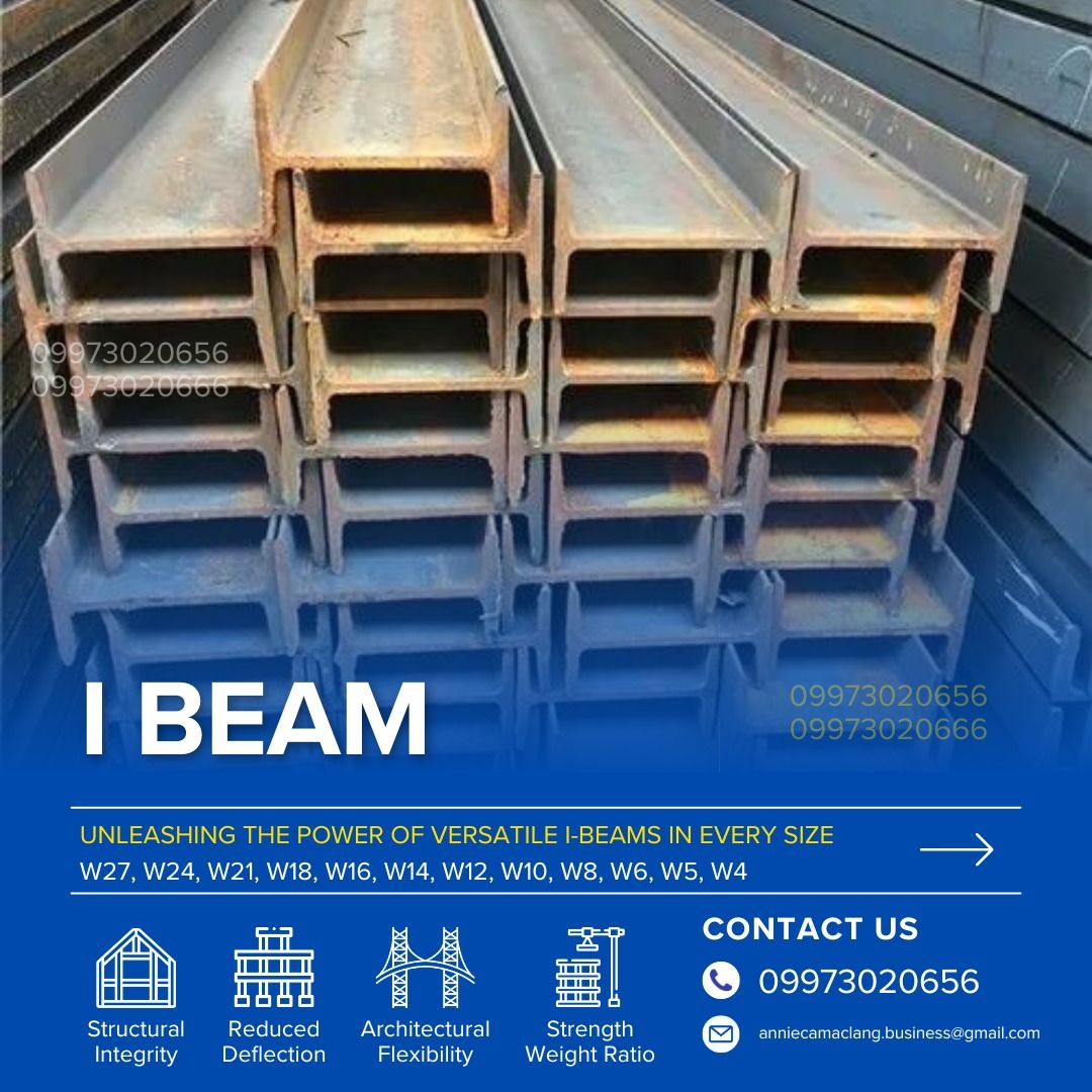 I Beam Wide Flange Metal Steel Beam Structural Support