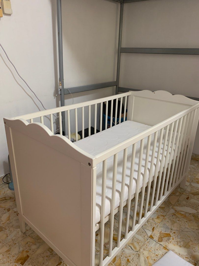 Ikea Baby Cot, Babies & Kids, Baby Nursery & Kids Furniture, Cots ...