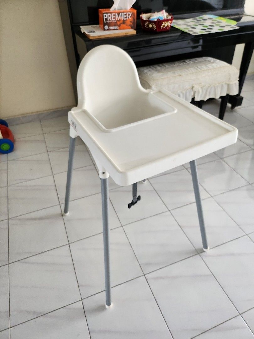 Ikea High Chair white, Babies & Kids, Nursing & Feeding, Baby High