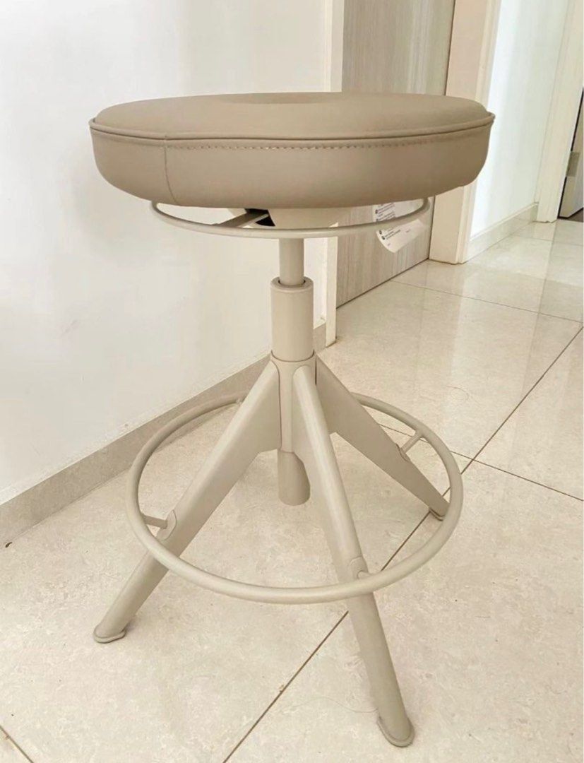 IKEA trollberget adjustable round stool Furniture Home Living