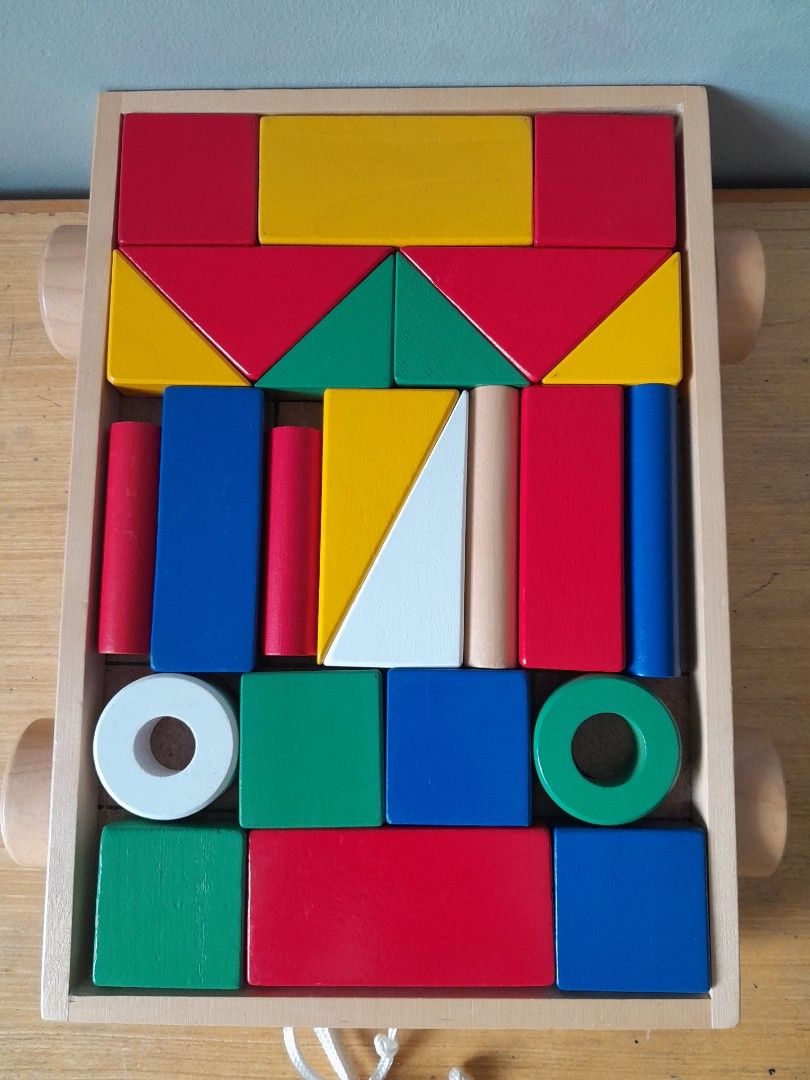 Ikea Wooden Blocks Hobbies Toys Toys Games on Carousell