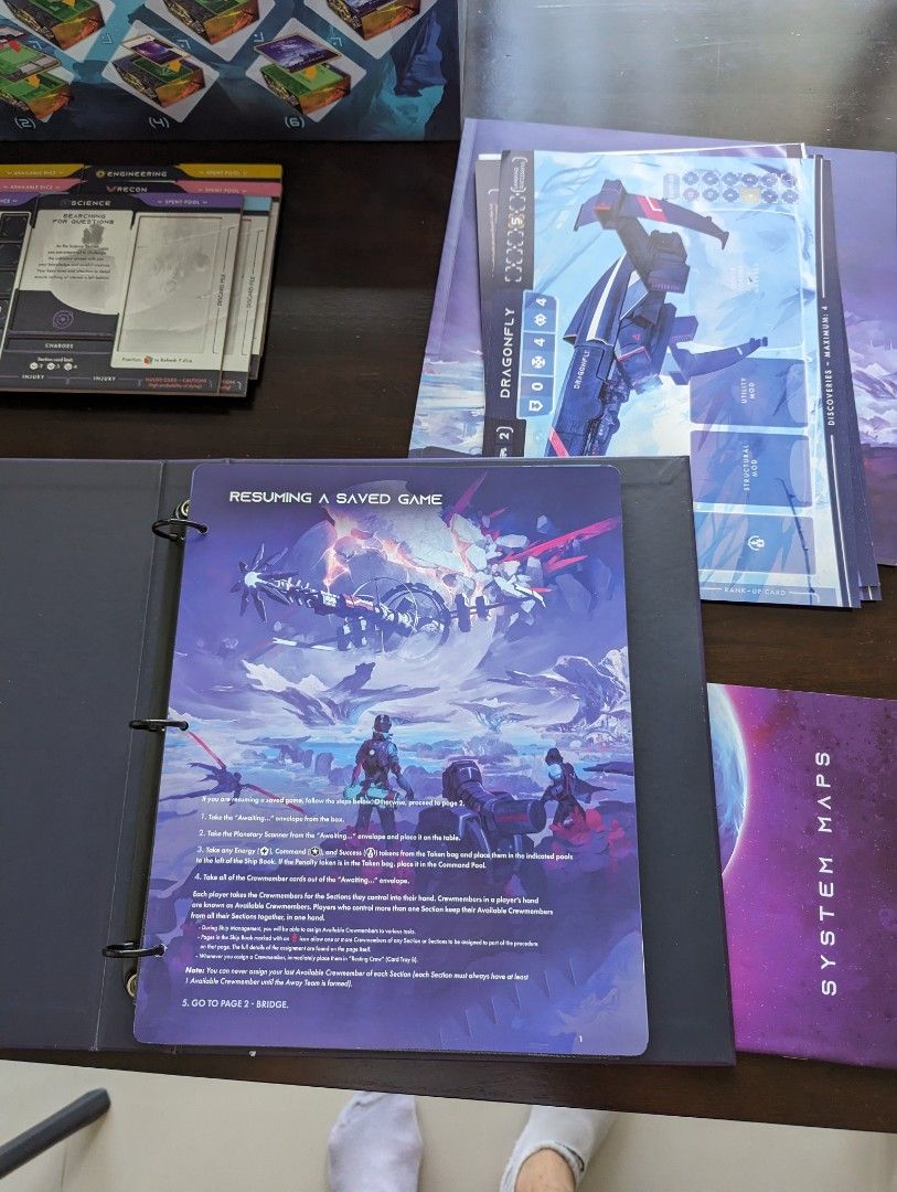 ISS vanguard Retail Edition Core Box board game (Kickstarter game ...