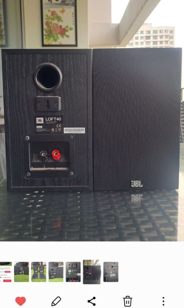 JBL BookShelf Speaker, Audio, Soundbars, Speakers & Amplifiers on Carousell
