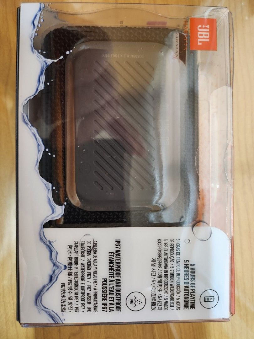 JBL Go 3 (Category: Soundbars, Speakers & Amplifiers) located in Manila. Submitted by jc_jc_jc (Listing ID 1258900809, Image 2). Description: JBL Go 3 Brand New Sealed In Box!!!.