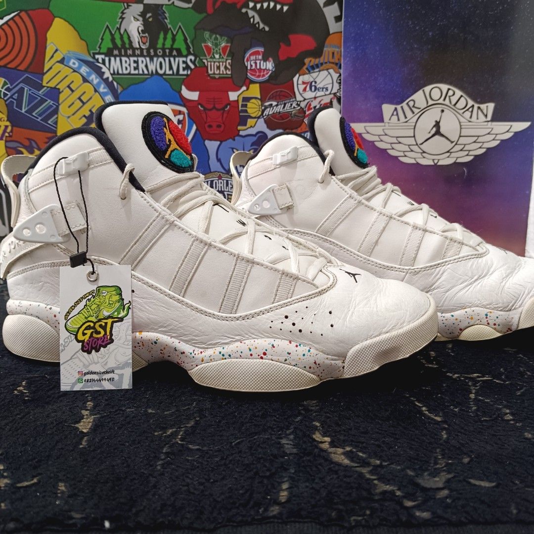 Jordan 6 sales rings confetti precio