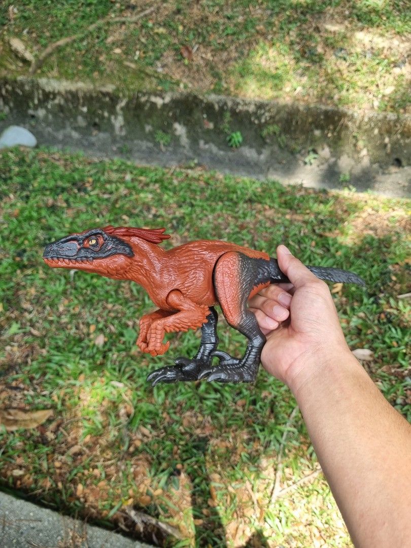 JW Basic Pyroraptor (12 inch), Hobbies & Toys, Toys & Games on Carousell
