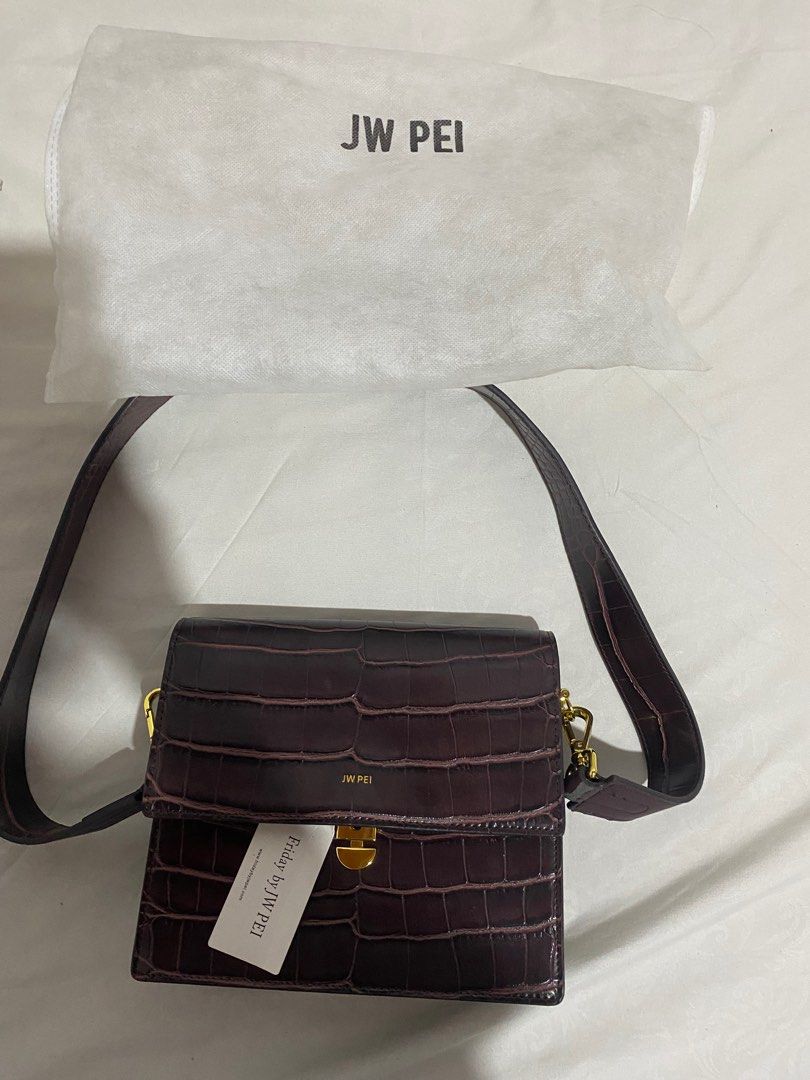 JW PEI Mini Flap Bag - Ivory, Fesyen Wanita, Tas & Dompet di Carousell