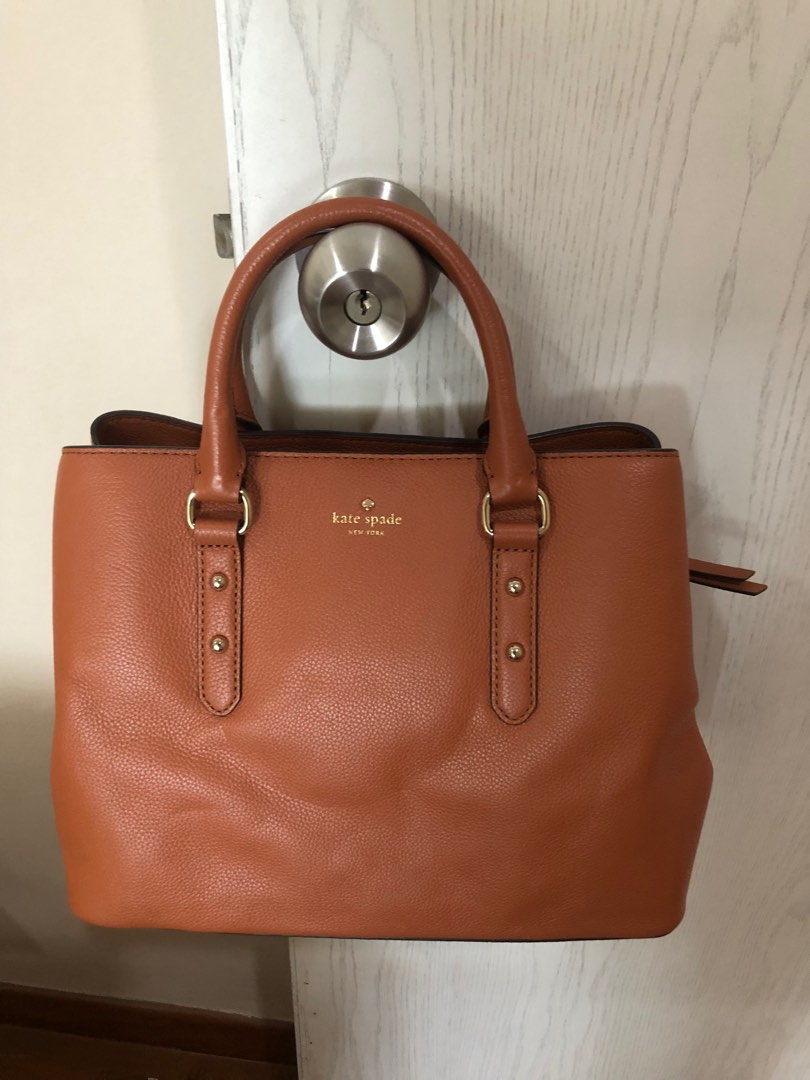 Cognac kate spade purse best sale