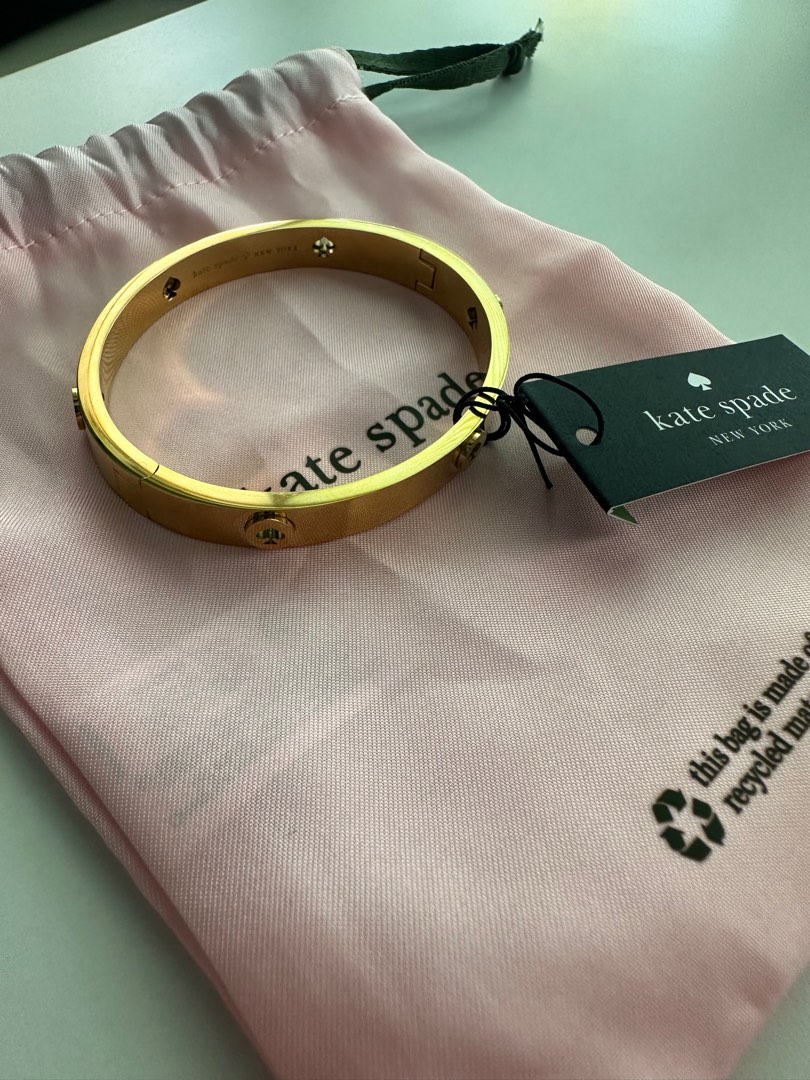 Gold bracelet cheap kate spade