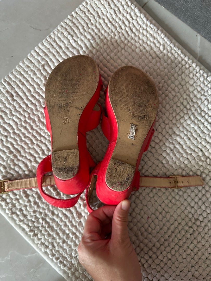 Red heels kids on sale