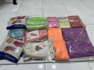 Kinetic sand storage & moon sand storage (inflatable with secured flap),  Hobbies & Toys, Toys & Games on Carousell