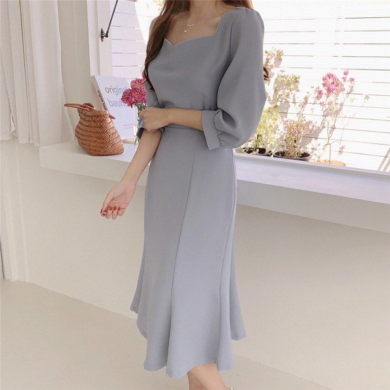 Korean pastel dress best sale