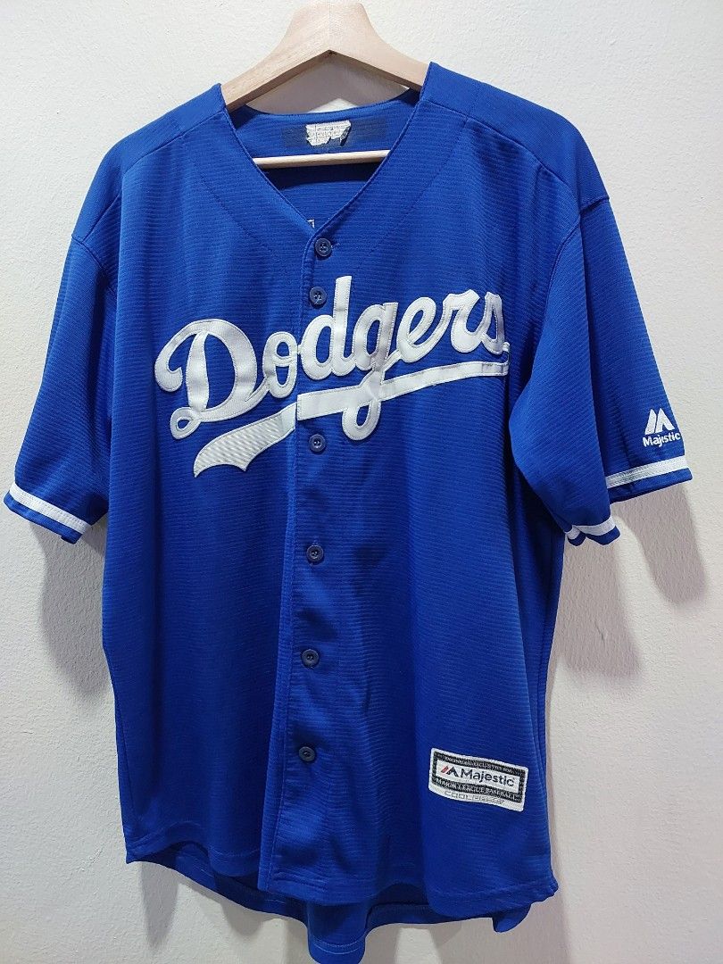 Dodgers Gold Black Majestic MLB Baseball jersey - Clothes for sale in  Ampang, Selangor