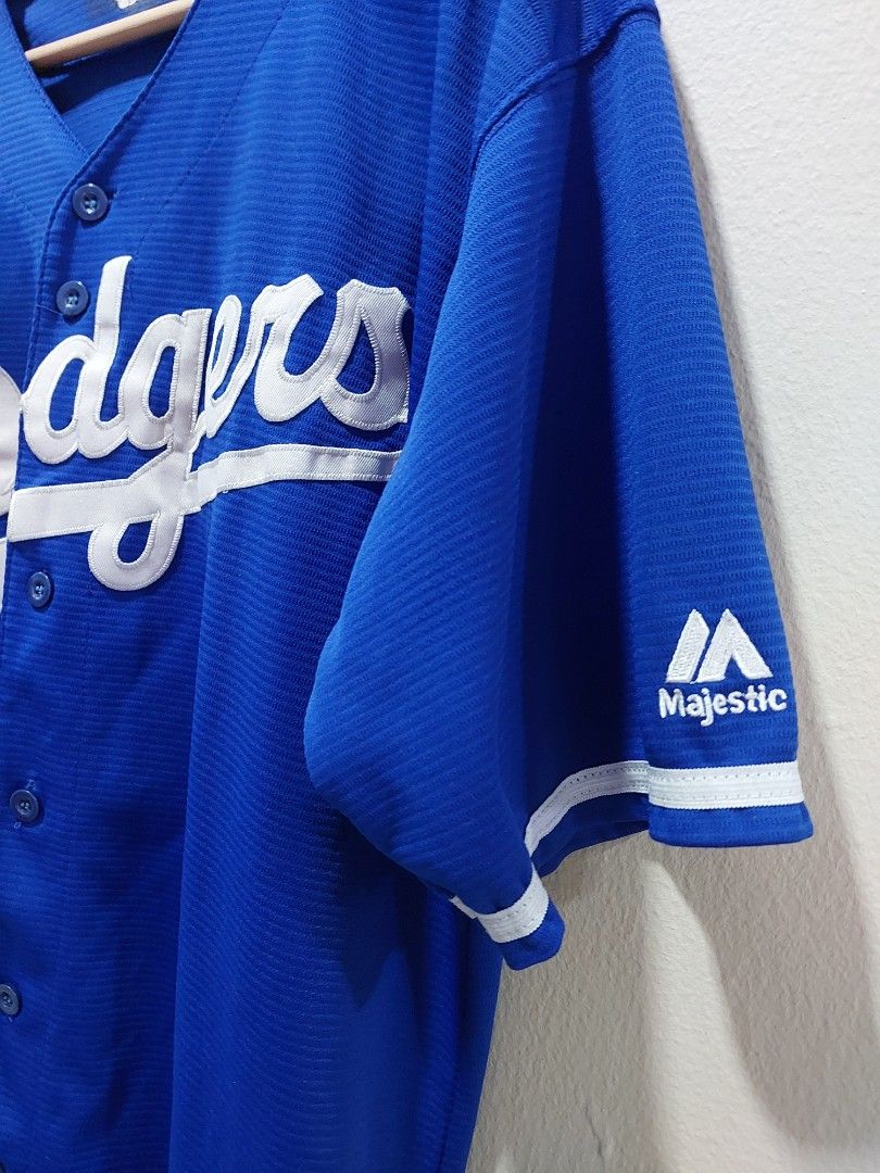 Dodgers Gold Black Majestic MLB Baseball jersey - Clothes for sale in  Ampang, Selangor