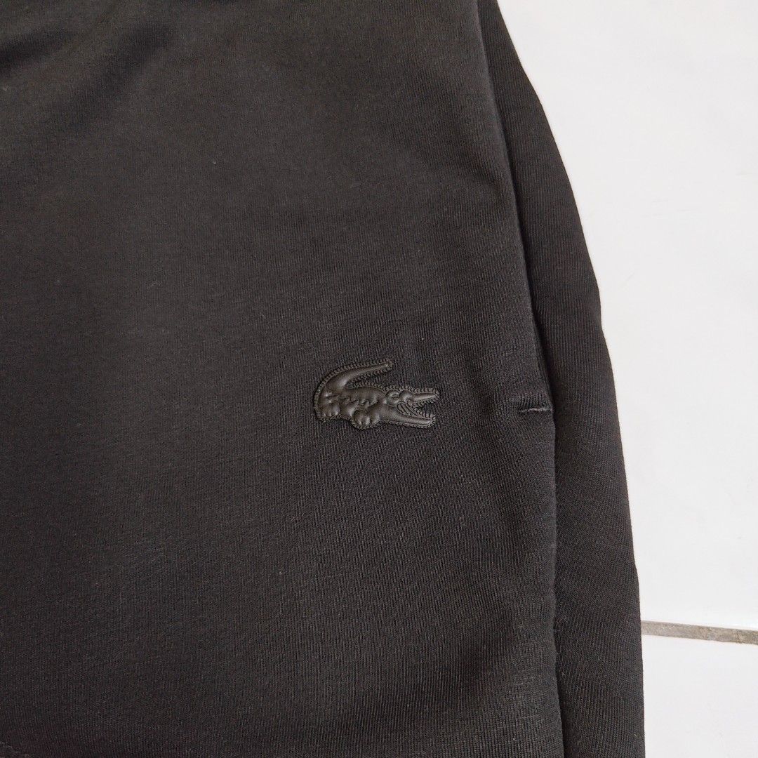 Black lacoste hotsell joggers