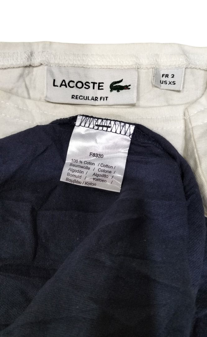 LACOSTE STRIPE Men s Fashion Tops Sets Tshirts Polo Shirts