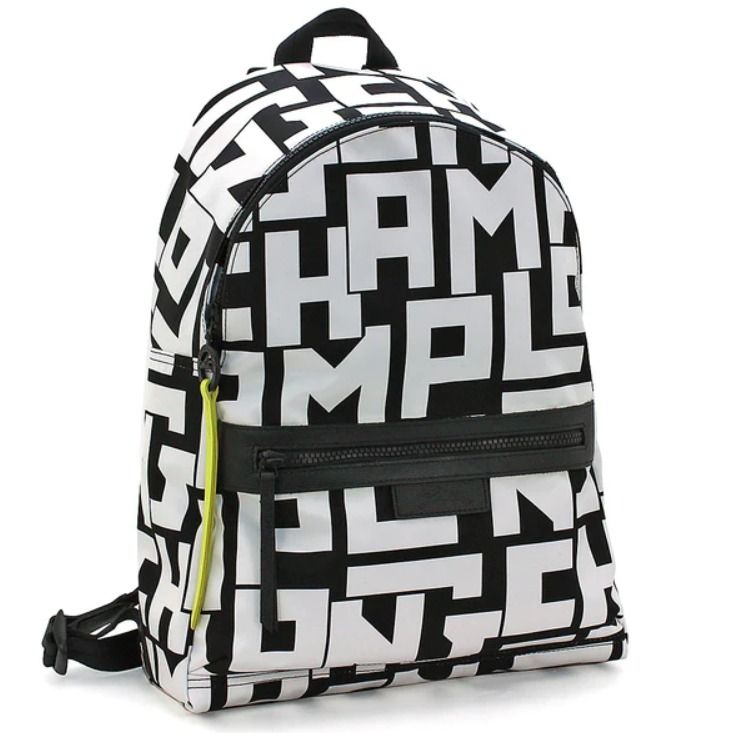LARGE LONGCHAMP LE PLIAGE NEO TOP ZIPPED NYLON BACKPACK LGP WHITE L1119 413 067 1119 Men s Fashion Bags Backpacks on Carousell