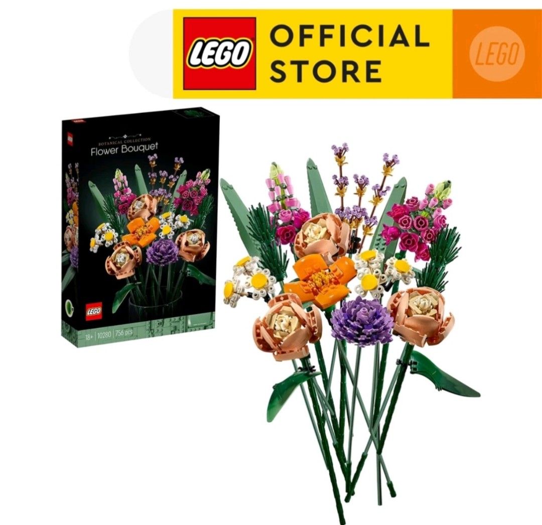 LEGO Botanical Collection Flower Bouquet 10280 Building Kit 756