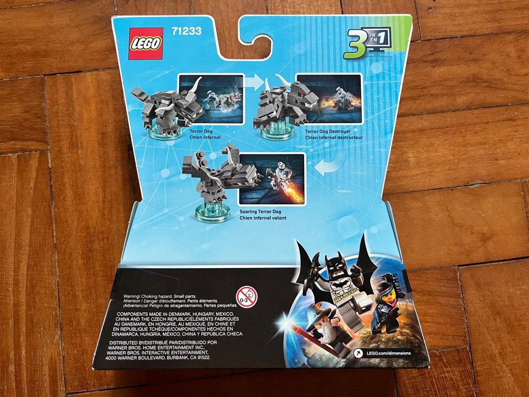Lego Dimensions Ghostbusters Stay Puft and Terror Dog fun pack 71233 brand new box