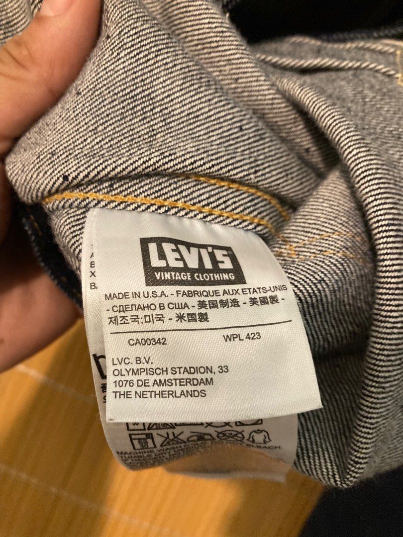 Levi’s Levis LVC 外套 Type II 507 USA 美國製 大E 42 L (70507 0053)