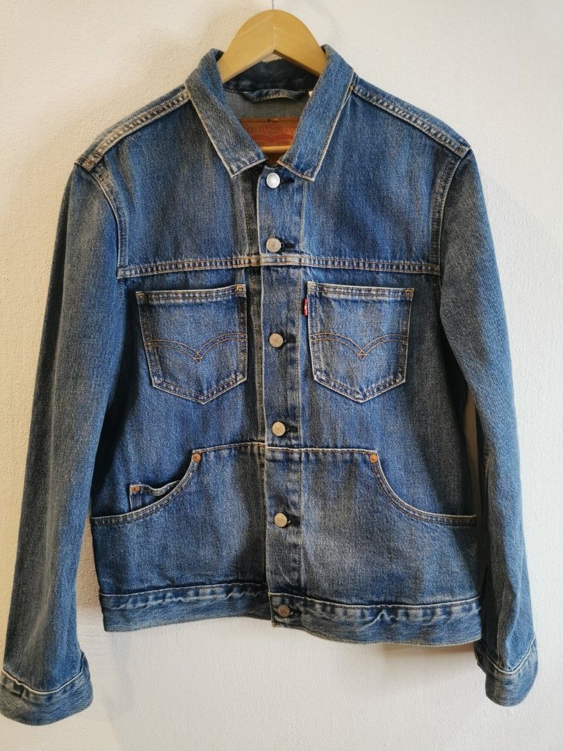 Levi's unbasic trucker jacket new arrivals