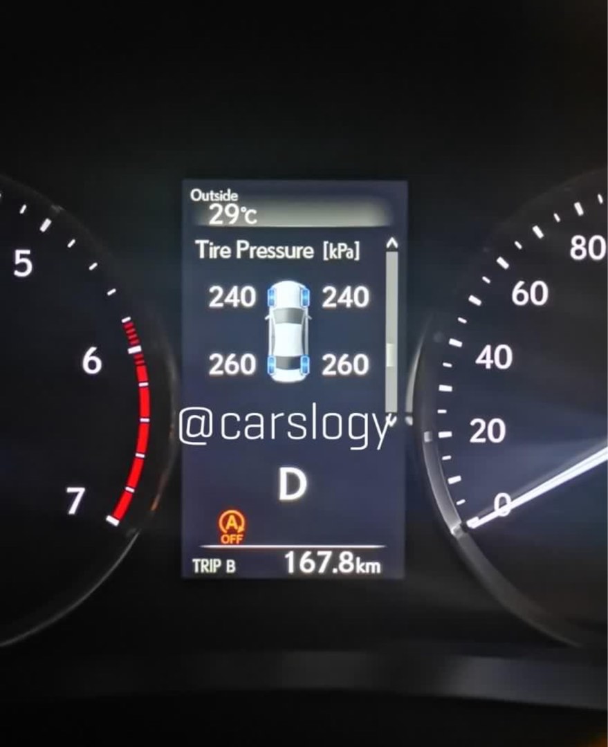 Lexus Tyre Pressure Monitoring System (IS300, IS200, NX200, NX300 RX200