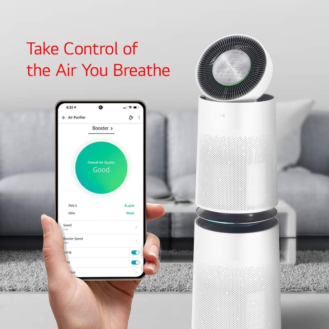 LG Air Purifier & Water Purifier combo, TV & Home Appliances, Air