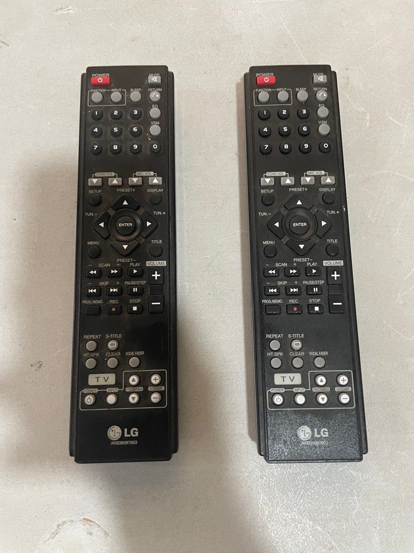 LG Home Theatre Remote Control, TV & Home Appliances, TV
