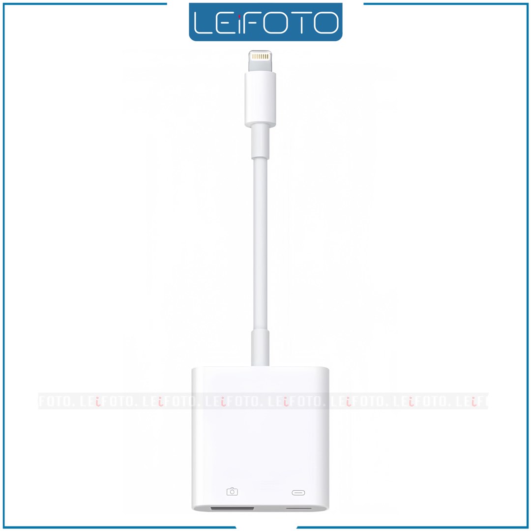 Lightning to USB Camera Adapter, USB 3.0 OTG Cable Adapter for iPhone